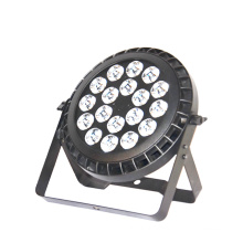 18*10W rgbw led flat par can light